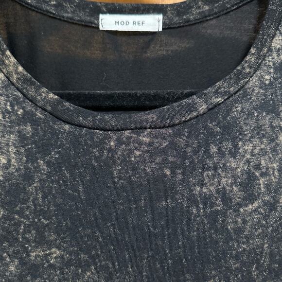 Mod Ref Abstract Pattern Midi Tank Dress with Open Back Detail Size Medium - Picture 2 of 3